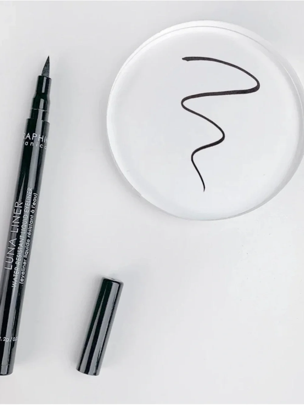 Luna Liner Waterproof Liquid Eyeliner in Black